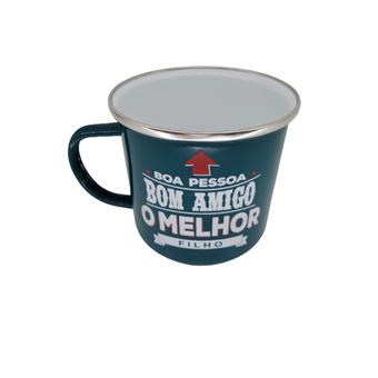 Caneca de Esmalte H&H | Melhor Filho - 1