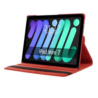Capa TUMUNDOSMARTPHONE giratória 360 para Apple iPad Mini 7 (2024) | Vermelho - 1