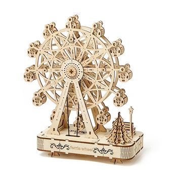 Maquete de Madeira 3D DAM | Roda Gigante - 1