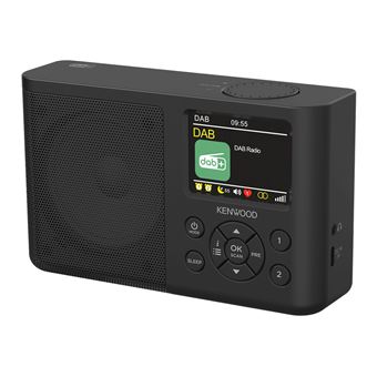 Rádio Kenwood CR-M33DAB | Preto - 1