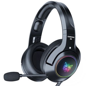 Auscultadores com Fios DUDAO K901 com redução do ruído | On Ear | Microfone | Preto - 1