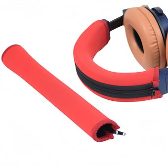 Protetor de Arco para Auscultadores V-REEL para Audio-Technica ATH-M20 M30 M40 M50 M50X | Vermelho - 1