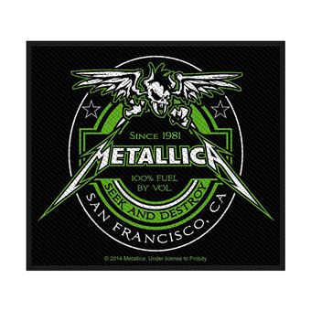 Emblema Rock Off Metallica | Beer Label| Patch - 1