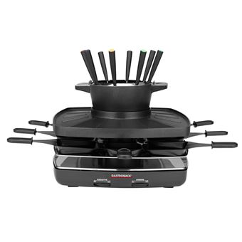 Grelhador de Interior Gastroback Raclette Fondue Set Family And Friends | Preto - 1