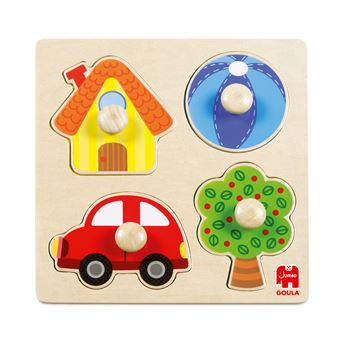 Puzzle de Encaixe Jumbo Goula No License -  Color | 4 Peças - 1