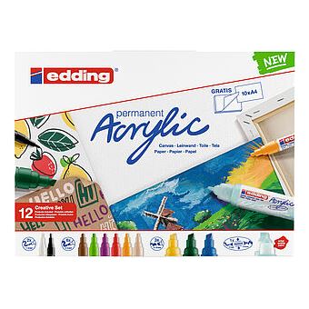 Marcador Edding Acrylic - 1