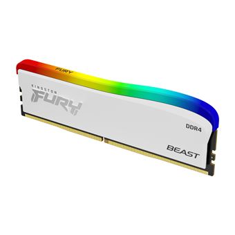 Módulo de Memória Kingston Technology FURY Beast RGB Special Edition | Branco - 1