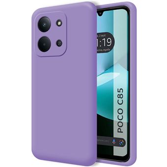 Capa Tumundosmartphone de silicone líquido ultramacio para Xiaomi Poco C85 | roxa - 1