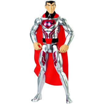 Figura De Ação Mattel Liga Da Justiça 12' Fig Nº7 Krypton Tech Superman