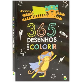 365 Desenhos Para Colorir - 1