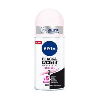 Antitranspirante NIVEA Black & White Invisible Original - 1