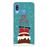 Capa Hapdey Para Samsung Galaxy A40 2019 Design Natal Pai Natal Está Descendo a Chaminé Capa de Silicone Flexível Em TPU - Transparente_0