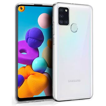 Capa Cool em Gel para Samsung Galaxy A21s - Transparente