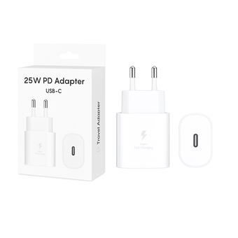 Adaptador de Corrente 25W skyhe 1104 para Apple iPhone 16e Type-C | Branco - 1