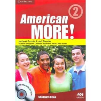 American More! Level 2 Student's Pack (Student's Book with Interactive CD-ROM and Workbook with Audio CD) Abril Educacao Ed - 1