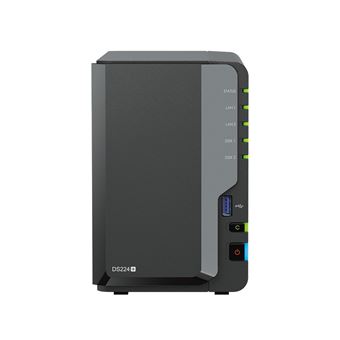 Servidor Nas e de Armazenamento Synology DiskStation DS224+ | Preto - 1