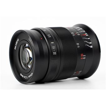 Lente de Máquina Fotográfica 7Artisans 60 mm f/2.8 MKII | Preto - 1