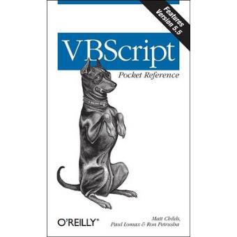 VBScript Pocket Reference - Book - 2001 - 1