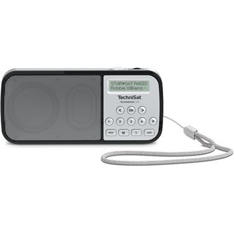 TechniSat TECHNIRADIO RDR DAB Radio, USB, portable, zilver rádio Portátil - 1