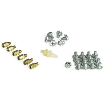 Peça de caixa de computador akyga ak-ca-03 parafusos & porcas - 1