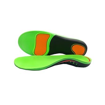 Palmilhas Ortopédicas em EVA Goeik com Suporte para Pés Arqueados | XS (36-38) | Verde - 1