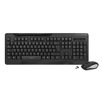 Teclado Wireless + Rato LogiLink ID0194 | Preto - 1