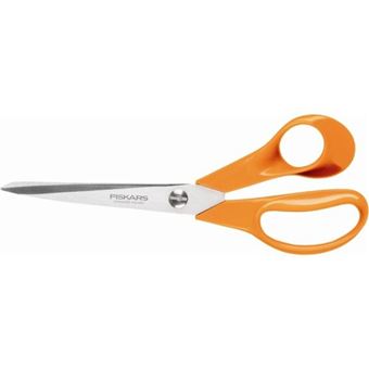 Tesoura para Papel Fiskars Sarto | Laranja, Aço inoxidável - 1