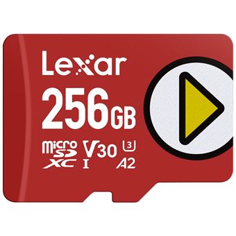 Cartão de Memória Lexar LMSPLAY256G-BNSNG | Vermelho - 1
