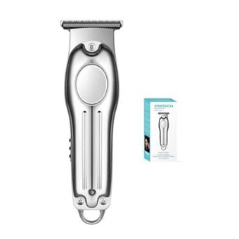 Máquina de Cabelo/Barbear Corpo Metálico Pritech PR-3008 - Prateado - 1