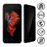 Vidro Temperado Avizar para iPhone 6 Plus e 6S Plus | para Anti-Spy | 9H | Chanfrado | Moldura Preta_0