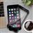 Vidro Temperado Avizar para iPhone 6 Plus e 6S Plus | para Anti-Spy | 9H | Chanfrado | Moldura Preta_3