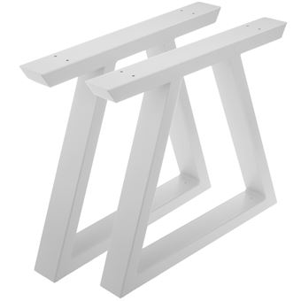 Pés Retangulares para Mesa PrimeMatik | 300 x 80 x 430 mm | 2 Unidades ...