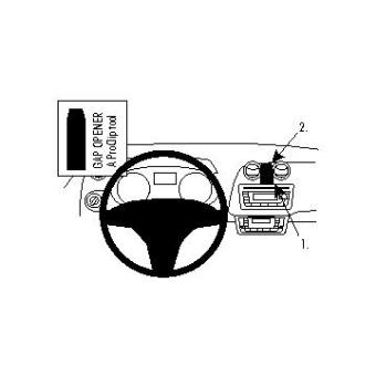 Suporte de Montagem ProClip Brodit para Seat Ibiza 09-16 CM - 1