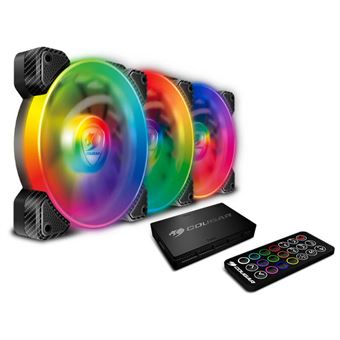 Ventoinha para Pc COUGAR Gaming Vortex RGB SPB 120 | Preto - 1