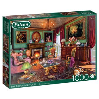 Puzzle Jumbo Falcon de luxe The Drawing Room | 1000 Peças - 1