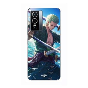 Capa Maniacase para Vivo Y76 5G | One Piece Roronoa Zoro Sword Manga Anime - 1