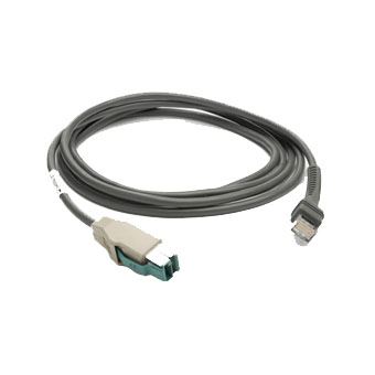 Acessório de Leitura de Código de Barras Zebra Motorola USB Cable Power+ | Cinzento - 1