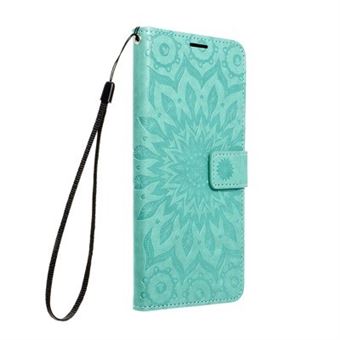 Capa Livro Lmobile Mandala para Samsung Galaxy S22 Ultra - Verde - 1