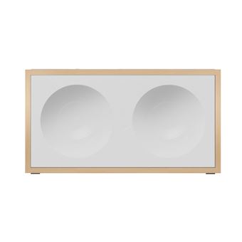 ONKYO NCP-302 altifalante 2-way Branco, Madeira Com fios e sem fios 3.5mm/Bluetooth