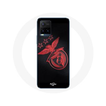 Capa Maniacase para Vivo y21s 2021 SLB Benfica Fundo Preto - 1