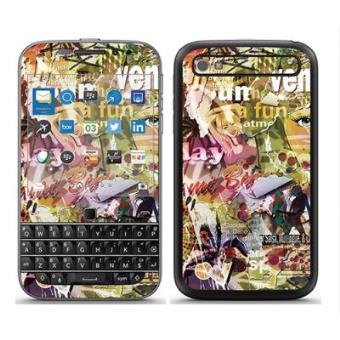 Adesivo Royalsticker Para Blackberry Classic (Sticker : Grunge Collage) - 1