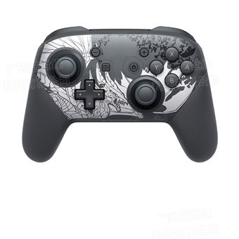 Comando Sem Fios Arzopa® para Nintendo Switch Pro Controller | Monster Hunter Rise - Cinza - 1