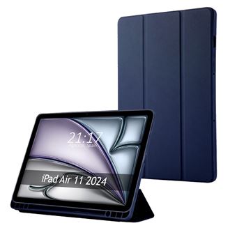 Capa TUMUNDOSMARTPHONE flip inteligente para Apple iPad Air 2024 11 (M2) | Azul - 1