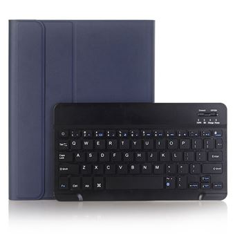 Capa PU com teclado bluetooth destacável WISETONY para Apple iPad air/pro 10.5' (2019/2017/2015) Azul - 1