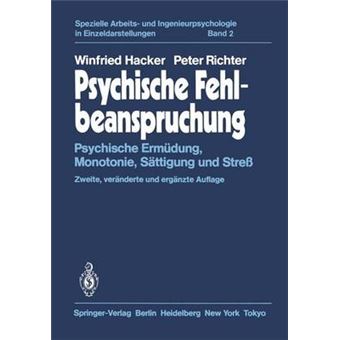 Psychische Fehlbeanspruchung - Paperback - 2012 - 1