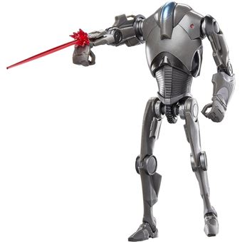 Figura Super Battle Droid Star Wars Attack Of The Clones Black Series | 15 cm - 1
