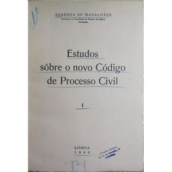 Estudos sôbre o novo código de processo civil, i. - 1