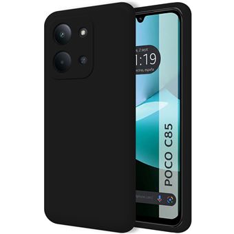 Capa Tumundosmartphone de silicone líquido ultramacio para Xiaomi Poco C85 | Preto - 1