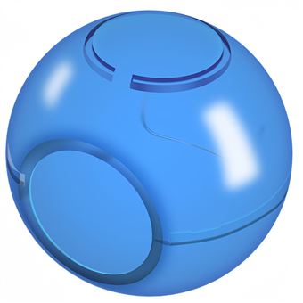 Capa protetora transparente V-REEL para Nintendo Switch Pokémon Poke Ball - Azul - 1