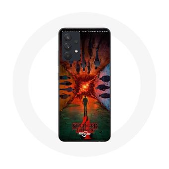 Capa Maniacase para Samsung Galaxy A13 5G Stranger Things Temporada 4 Anexar Equipages de La Nouvelle Théorie - 1